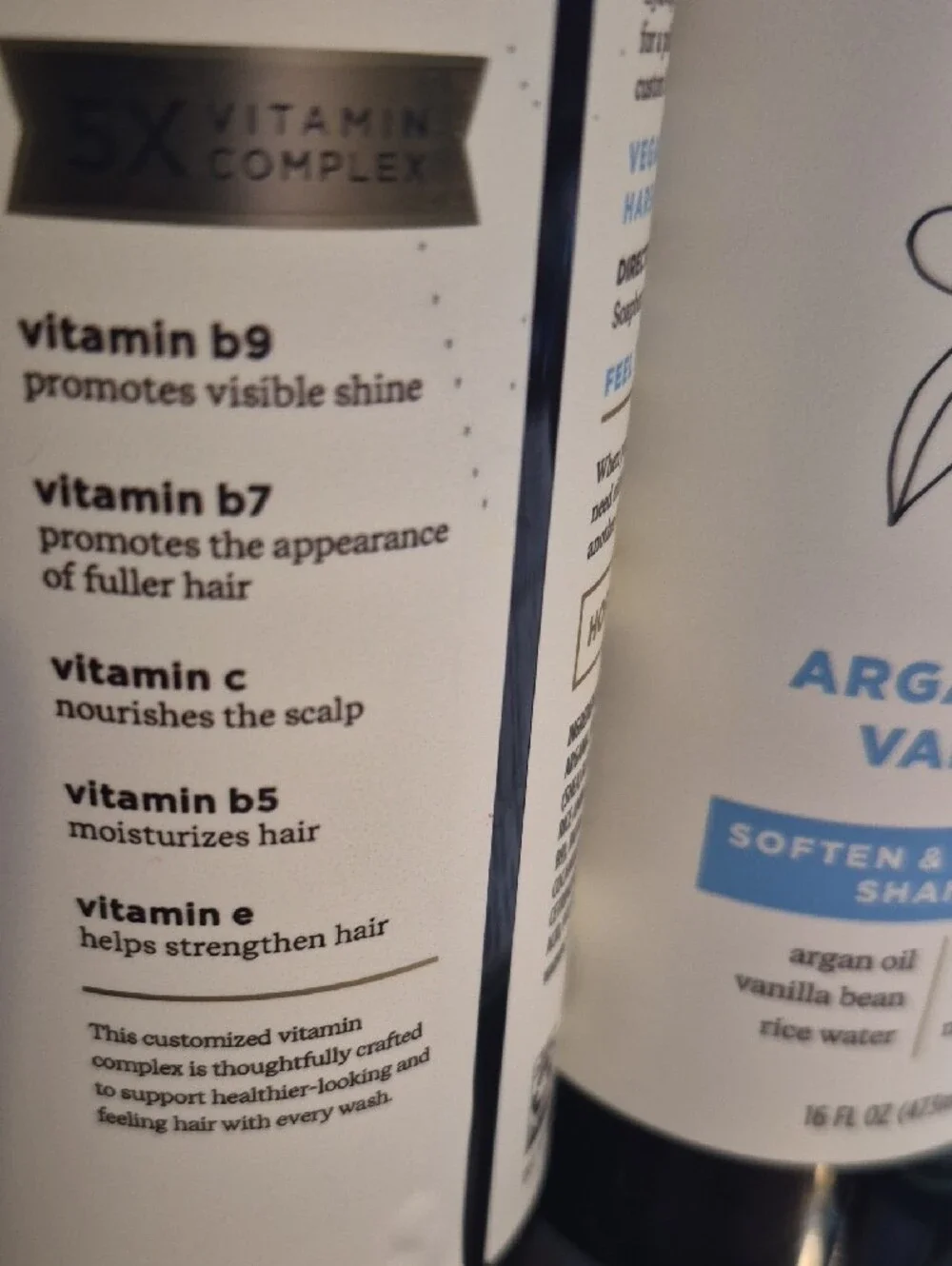 Soapbox Argan Oil & Vanilla Softening Shampoo - You Get Two!